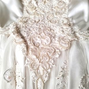 80's wedding dress